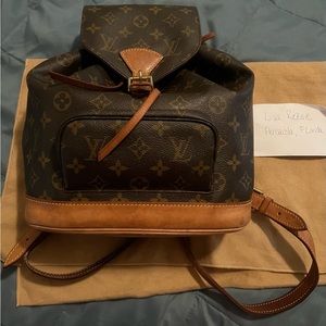 Louis Vuitton Montsouris MM Backpack